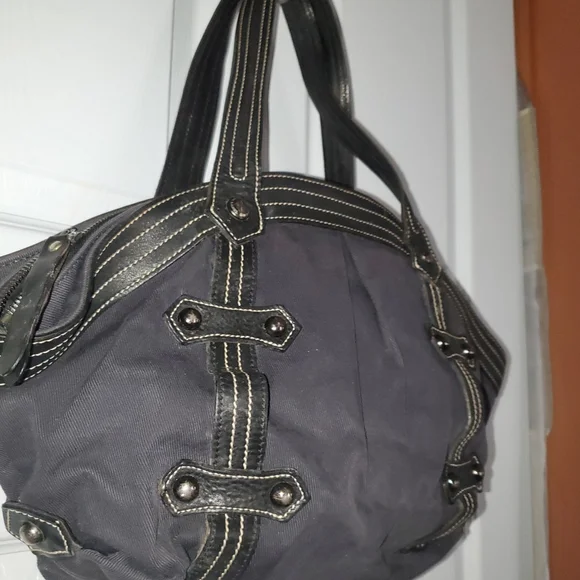 Burberry Auth.Vintage Shoulder Bag Blue Label